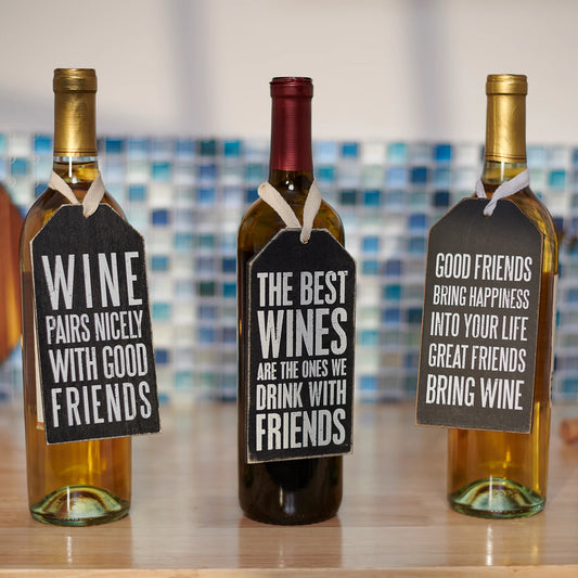 Bottle Tag - Pairs Nicely