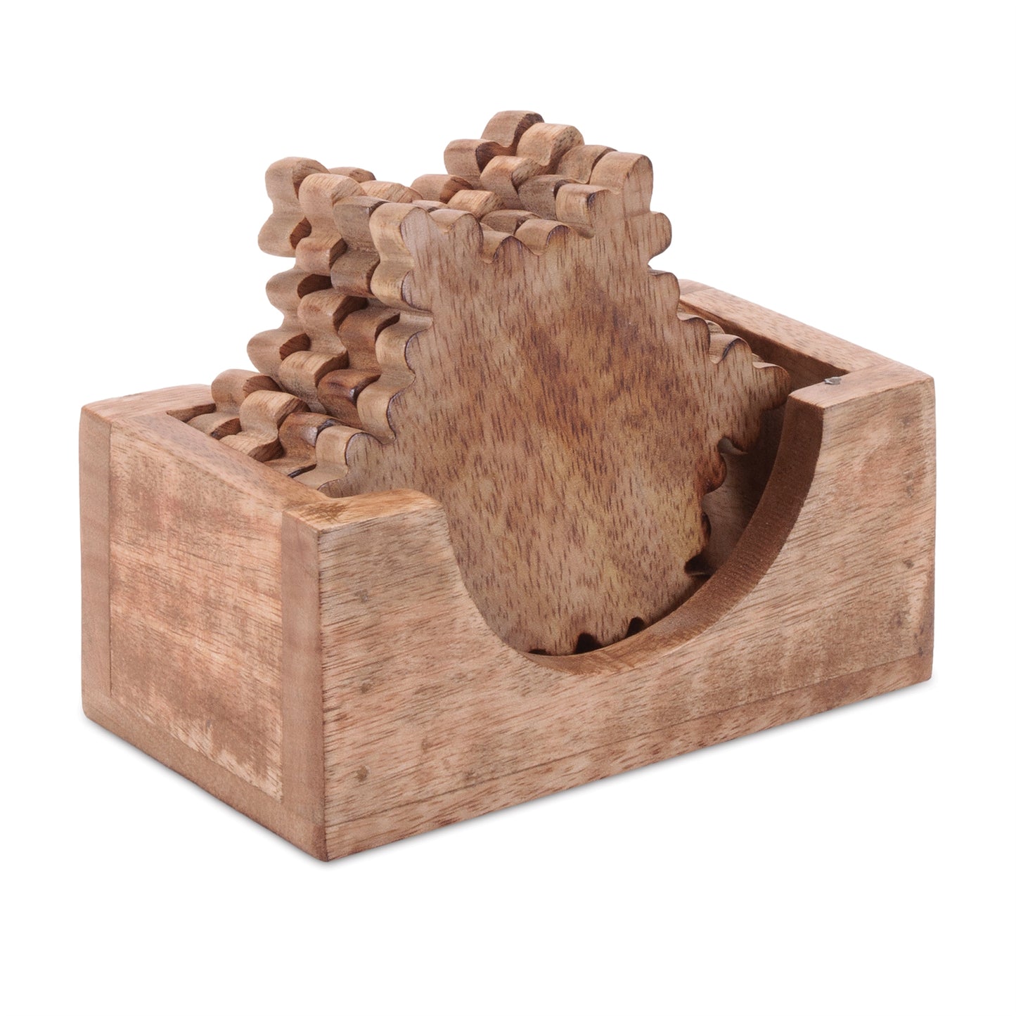 Coaster Stand Wood-Set of 5