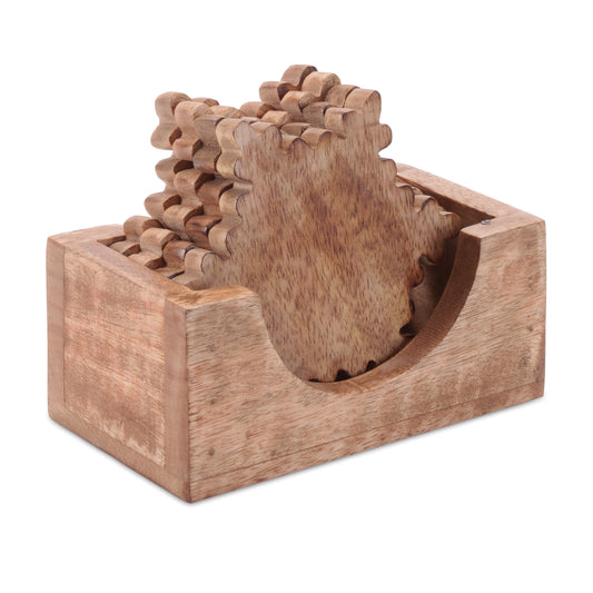 Coaster Stand Wood-Set of 5