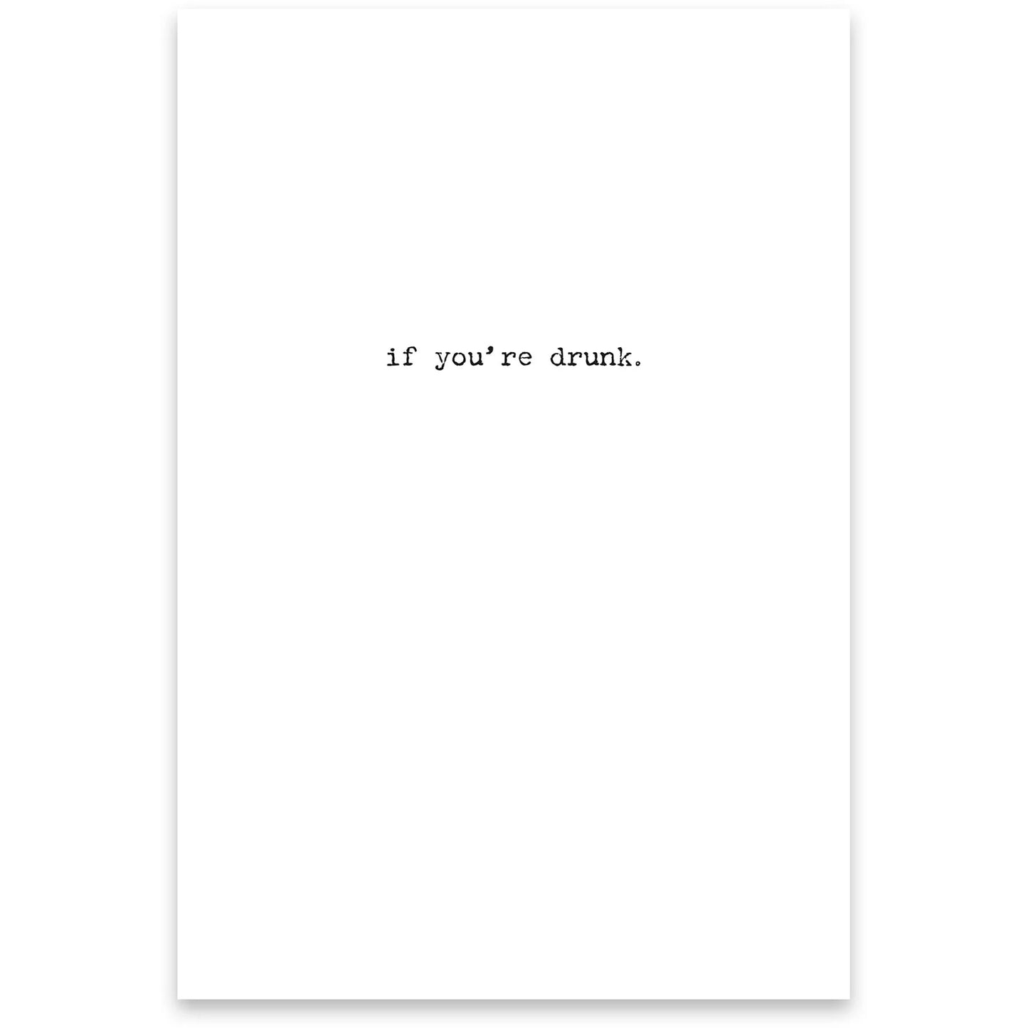 Greeting Card-Past 50