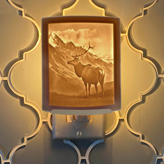 Elk Night Light