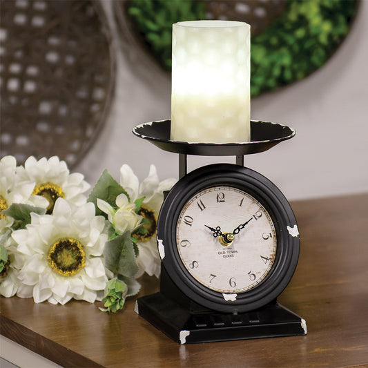 Vintage Black Old Town Scale