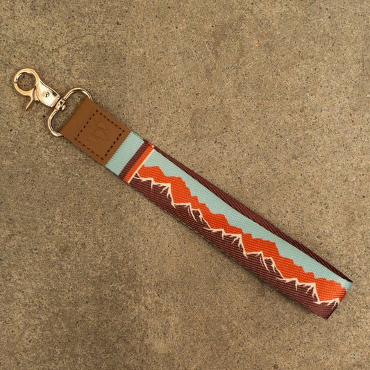 Wristlet Keychain - Mountains