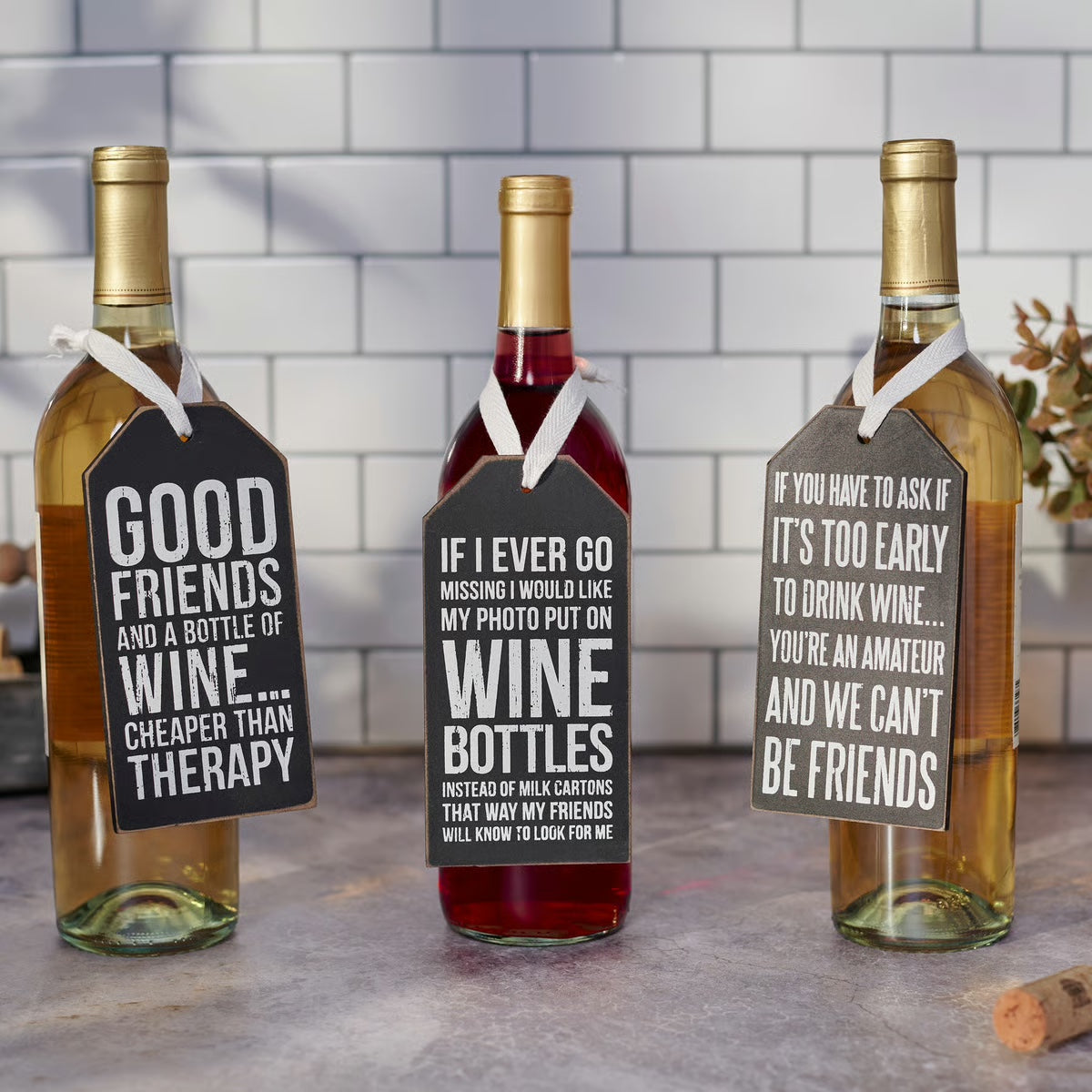 Bottle Tag - Good Friends