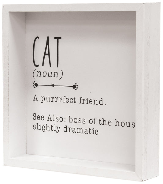 Cat Definition Sign