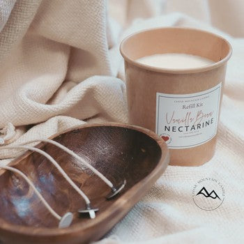 16oz Soy Candle Refill-Whiskey & Coffee