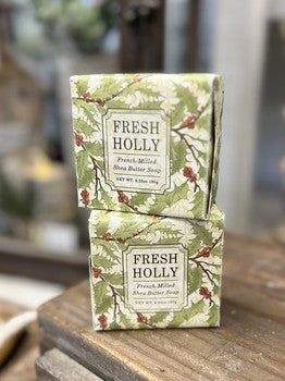 1.9 oz wrap soap Fresh Holly