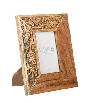 Carved Leaf 5x7 Frame