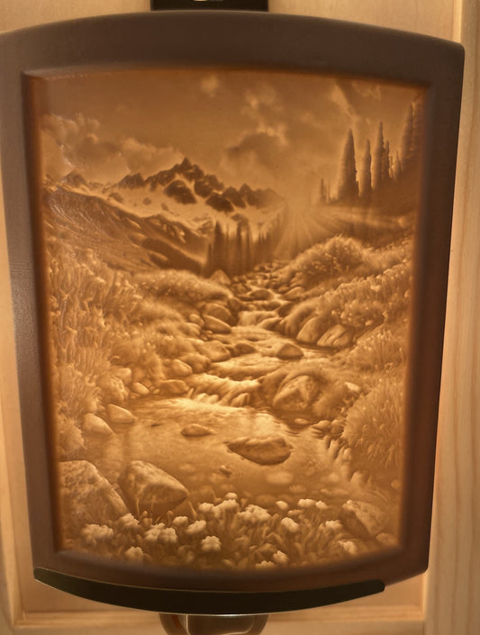 Alpine Daybreak Night Light