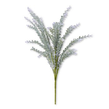 Soft Green Purple Real Touch Bush