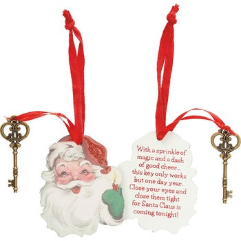 Santa Claus Key Orn