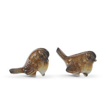 Brown Bird Pot Hanger