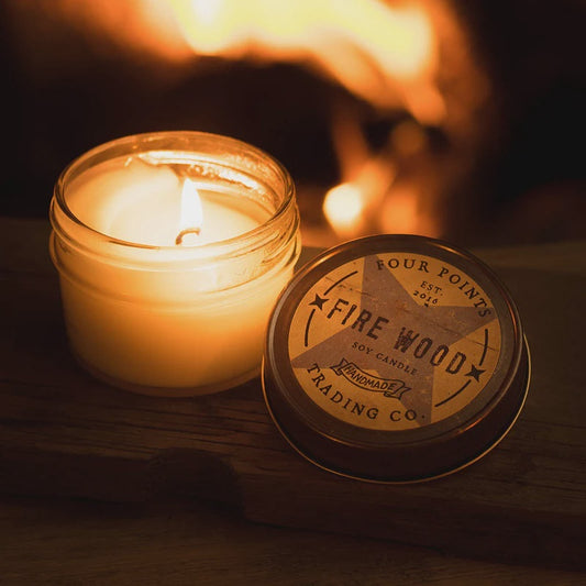 4 oz Soy Candle Firewood