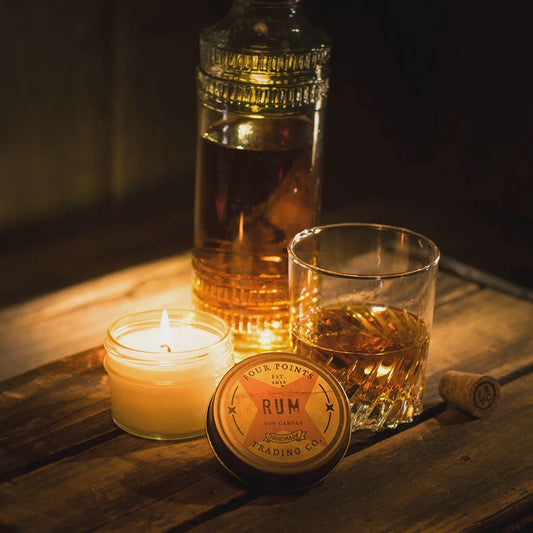 4 oz Soy Candle Rum