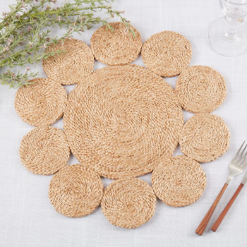Round Jute Placemat 16"