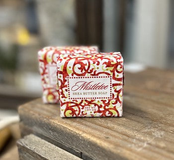 6oz wrap soap Mistletoe
