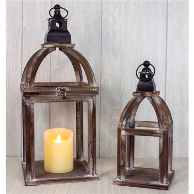 Gothic Wood Lantern Large