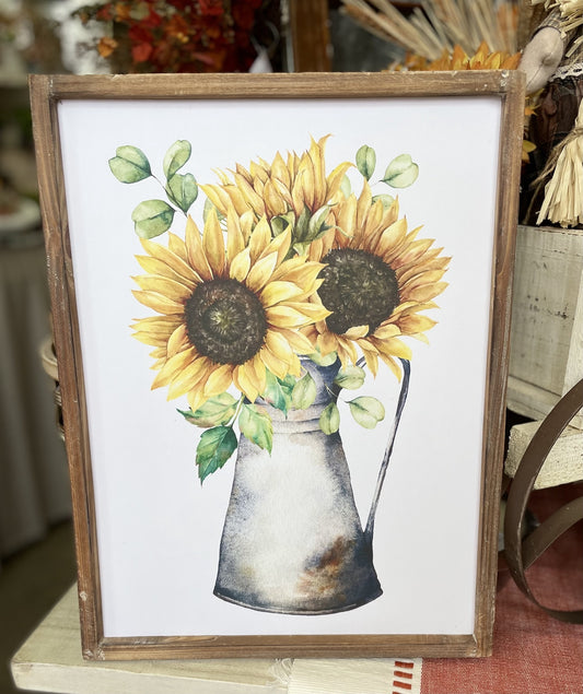 Print Sunflower