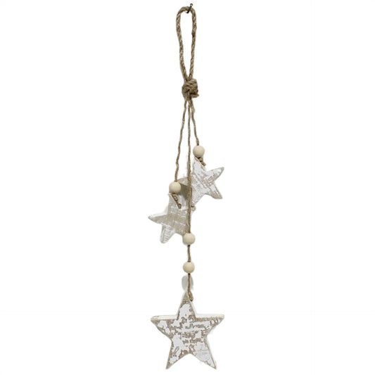 White 3 Star Hanger