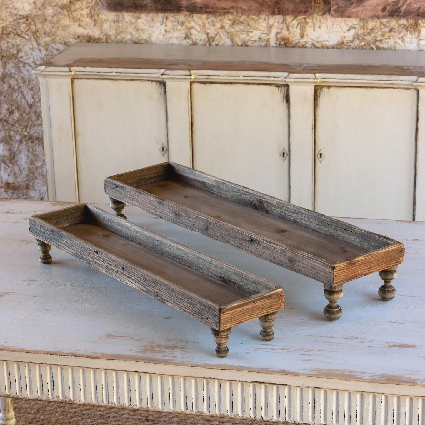 Wooden Serving Tray Med