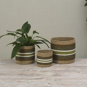 Handwoven Seagrass Storage Small