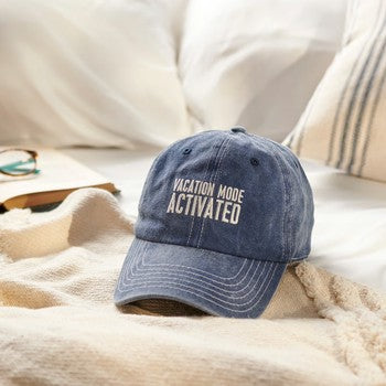 Baseball Cap-Vacation Mode