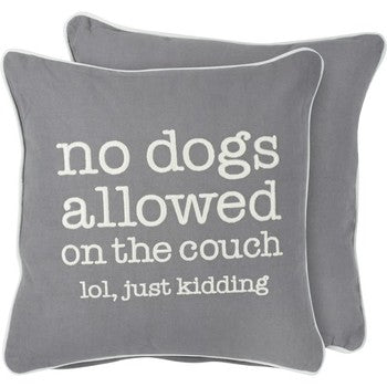 Pillow-No Dogs on Couch