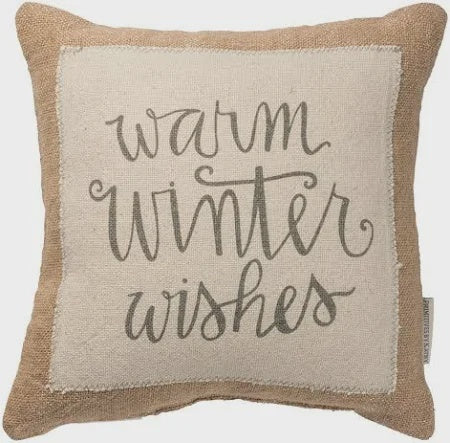 Pillow Warm Winter Wishes