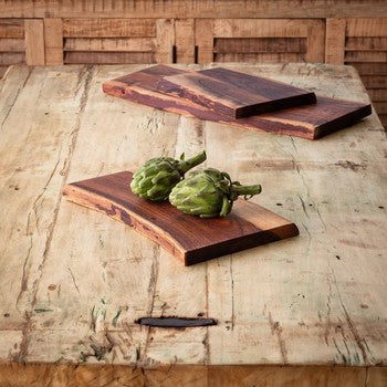 Wooden Live Edge Chopping Board Med