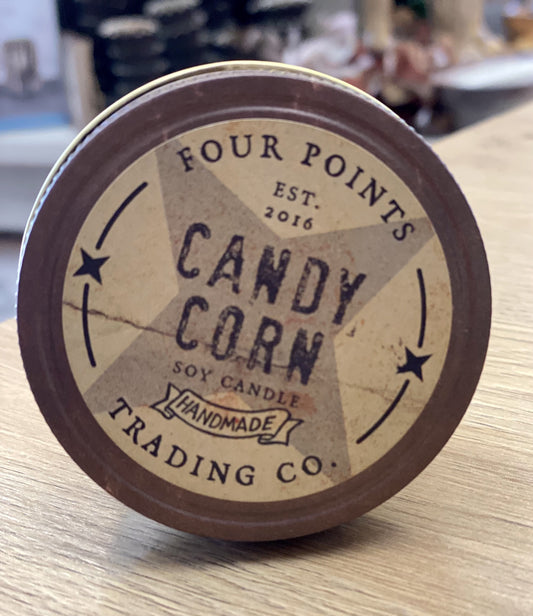 4oz Soy Candle Candy Corn