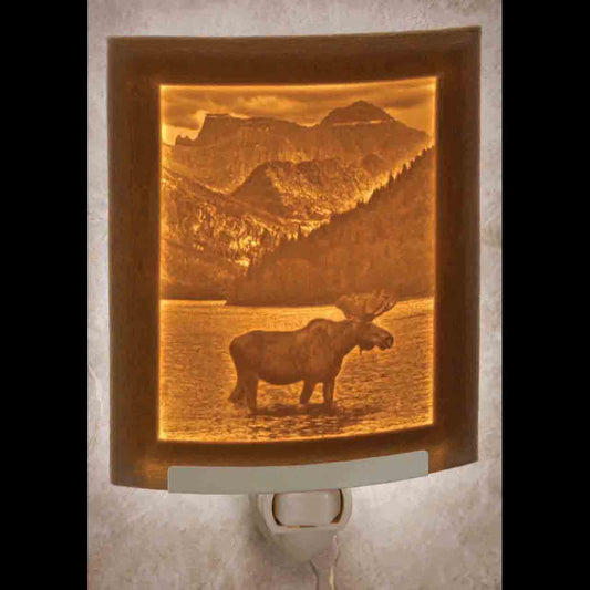 Majestic Moose Night Light