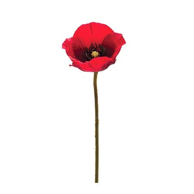 Poppy Spray 26.5"