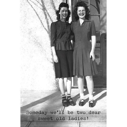 Greeting Card-Old Ladies