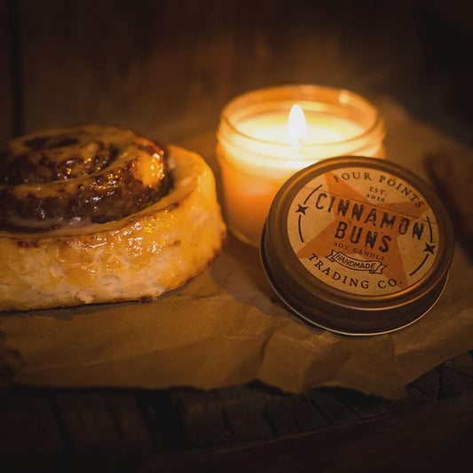 4 oz Soy Candle Cinnamon Buns