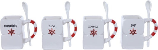 Marshmallow Mug with Spoon