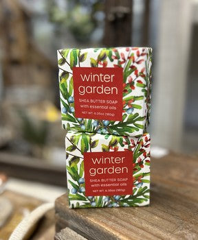 1.9 oz wrap soap Winter Garden