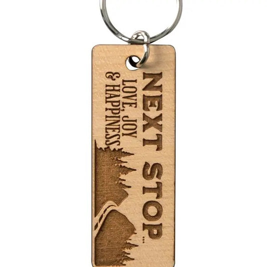 Keychain-Next Stop Love