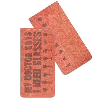 I Need Glasses Eyeglass Case