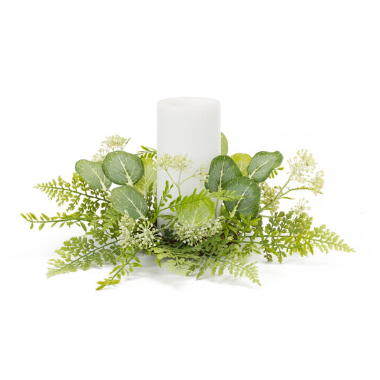 Foliage Candle Ring 18"