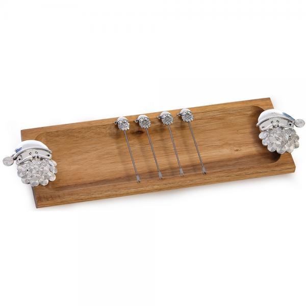 Foodie Bites Tray Santa Claus