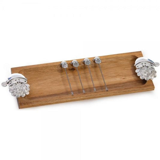 Foodie Bites Tray Santa Claus