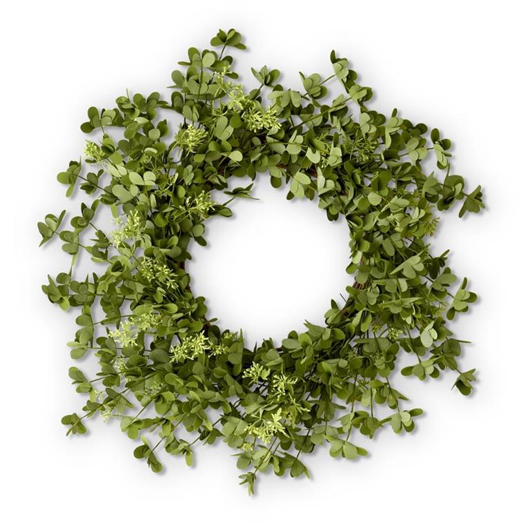 23" Green Eva Eucalyptus Wreath