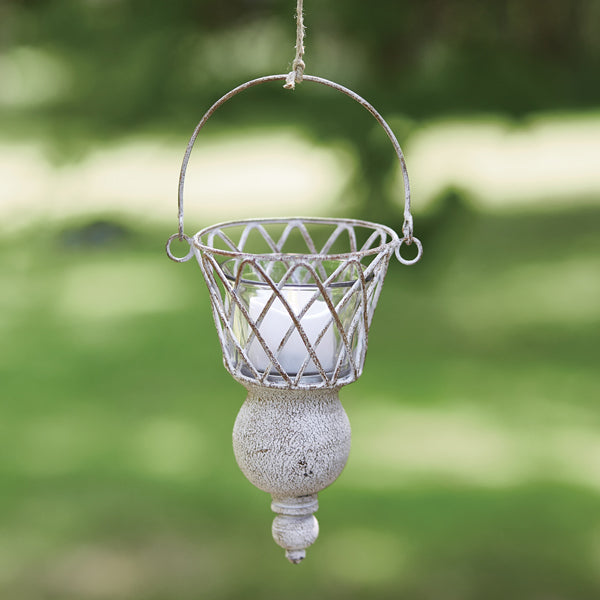 Hanging Wire Votive Holder