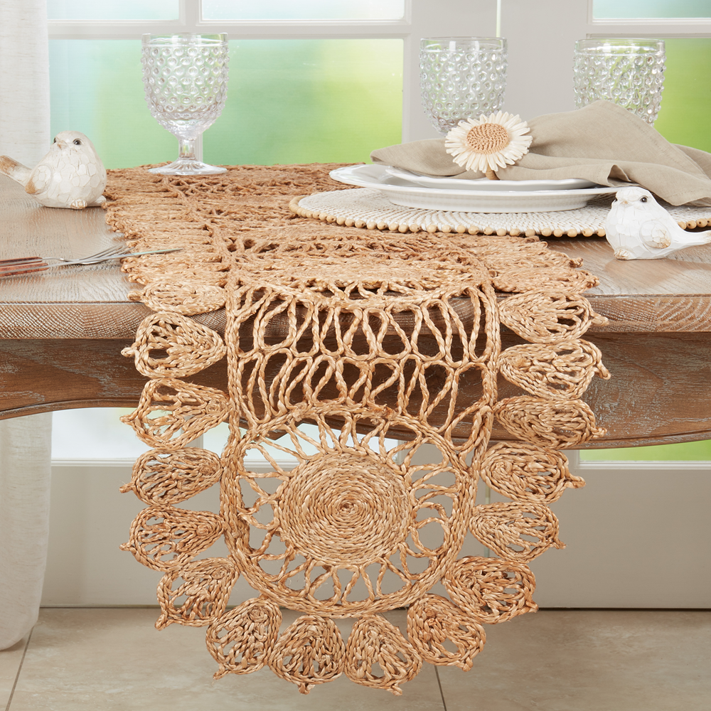 Woven Jute Runner 13x54