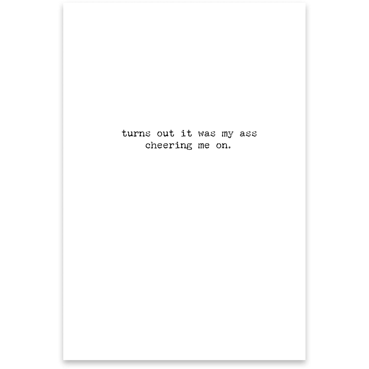 Greeting Card - Jog Today