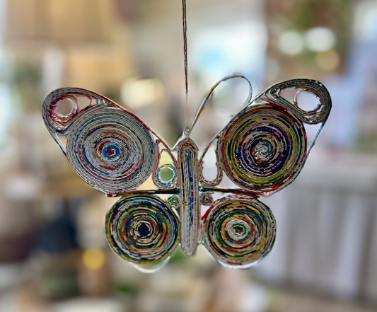 Orn Butterfly Recycled Mag