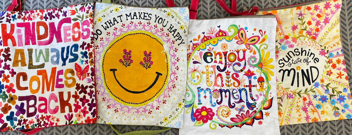 Happy Life Cross Body Bags