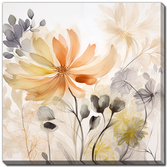 Lush Bontanical Serenity I 24x24