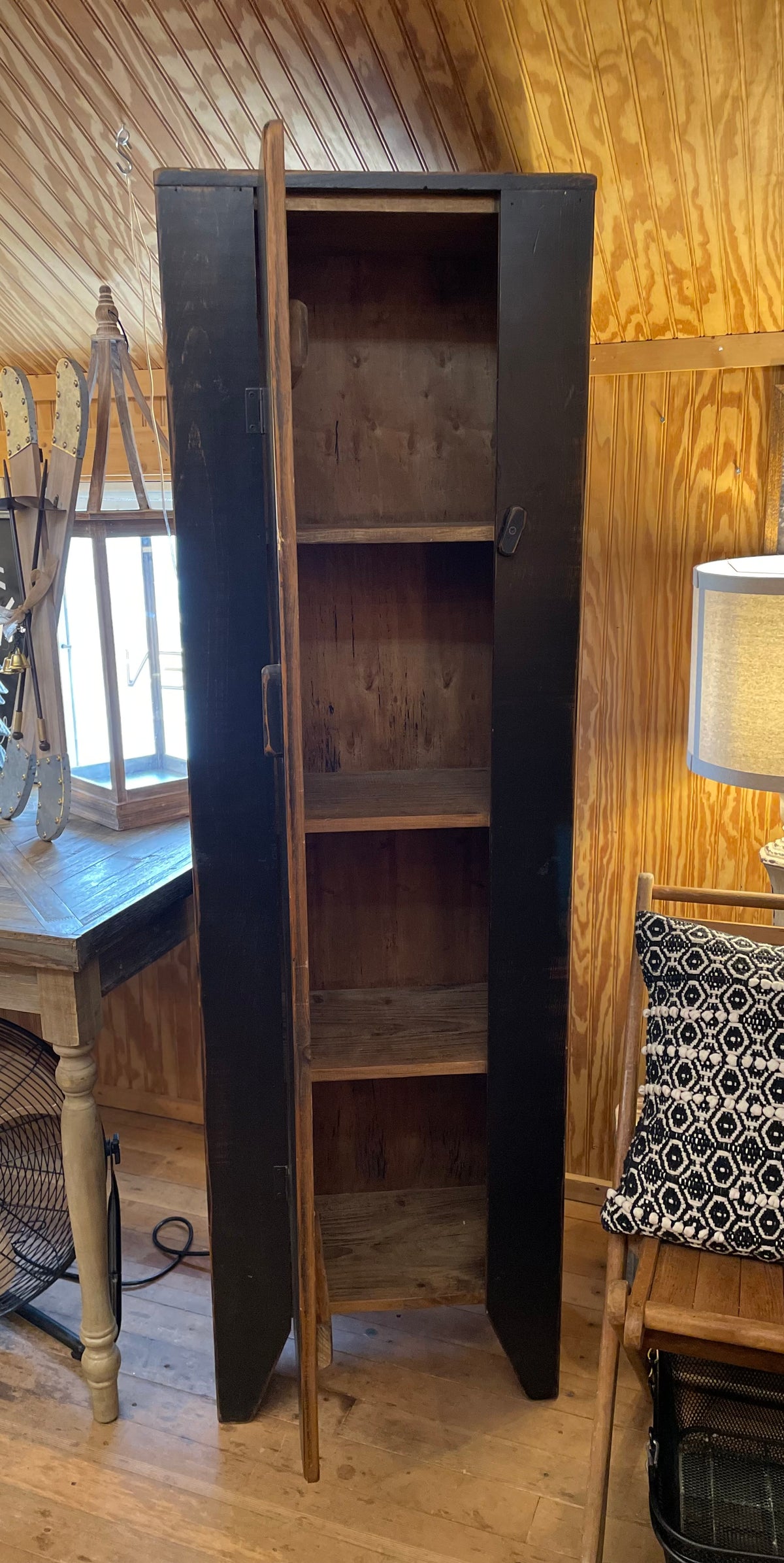 Black Antique Jelly Cupboard