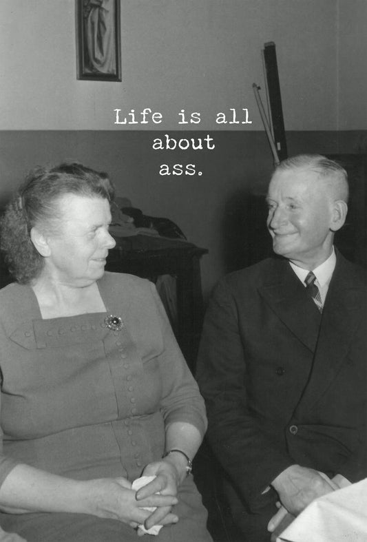 Greeting Card-Life Is All